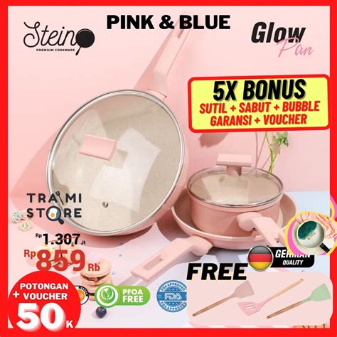 Jual 5X BONUS GLOW PAN STEINCOOKWARE STEIN SERIES WOK FRYPAN SAUCE