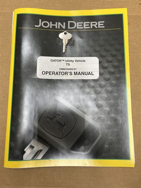 John Deere Owner Manual Omm165069 Ebay