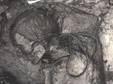 The Tollund Man When He Was Just Discovered Tollund Man Historical