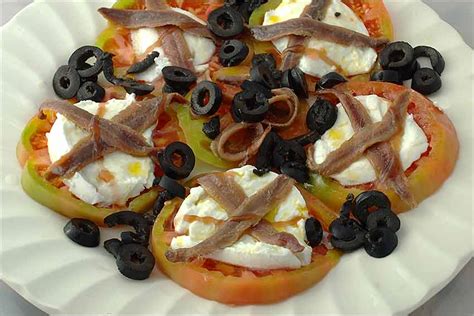 Tomate Con Mozzarella Cocina Para Torpes