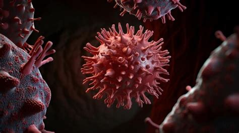 Premium Photo | Coronavirus causing infectious diseases closeup