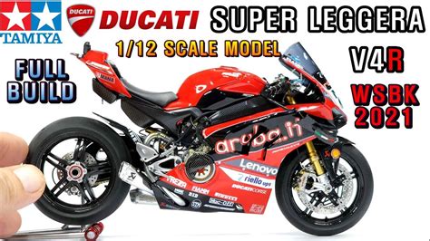 1 12 TAMIYA DUCATI PANIGALE V4R WSBK2021 FULL Build YouTube