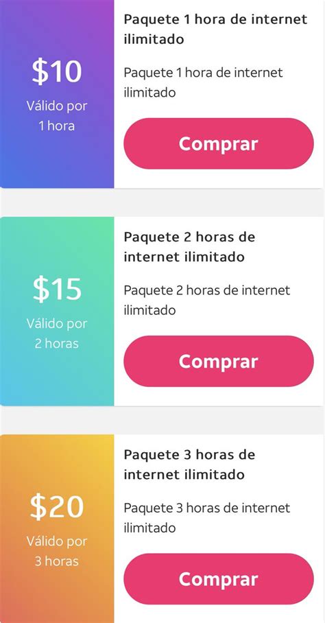 Telefonía MX on Twitter AT T ahora permite adquirir paquetes de