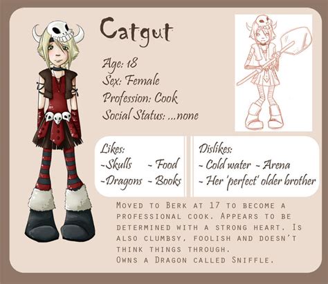 Httyd Oc Catgut By Worldvsunicorn On Deviantart