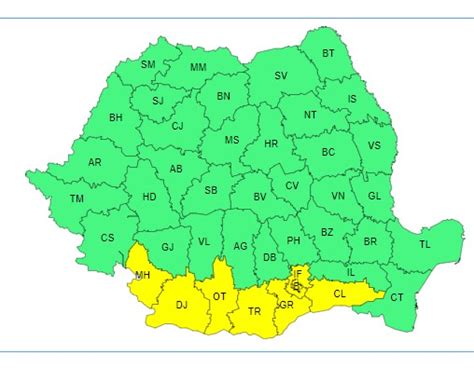 B Actualizare Meteo Azi E Cod Portocaliu De Canicul N