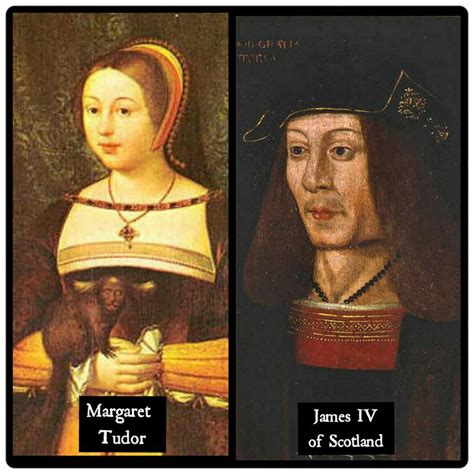 Margaret Tudor And King James Iv Of Scotland Margaret Tudor