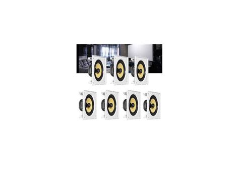 Kit Home Theater 7 0 JBL Caixa De Embutir CI8S Residencial Gesso JBL