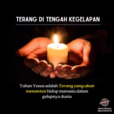 Terang Ditengah Kegelapan Elohim Ministry