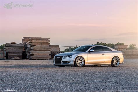 Not Your Ordinary Audi A5: Silver Ride with Custom LED Headlights ...