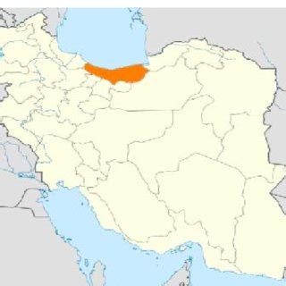 Map of Mazandaran province in Iran | Download Scientific Diagram