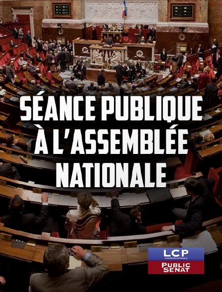 Regardez Séance Publique à Lassemblée Nationale Sur Lcp Public Sénat