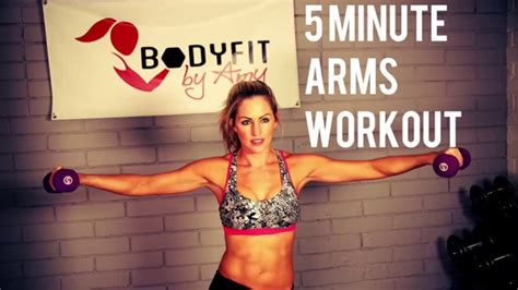 5 Minute Arms Workout Youtube