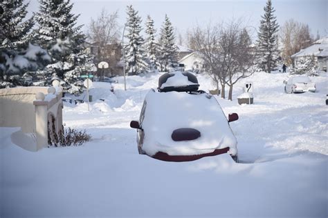 PHOTOS Calgary Digs Out Of An Overnight Snowstorm LiveWire Calgary