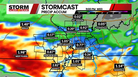 Storm Potential Wednesday August 9 2023 Kbsi Fox 23 Cape Girardeau