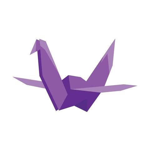 Vector origami bird on white background 35906804 Vector Art at Vecteezy