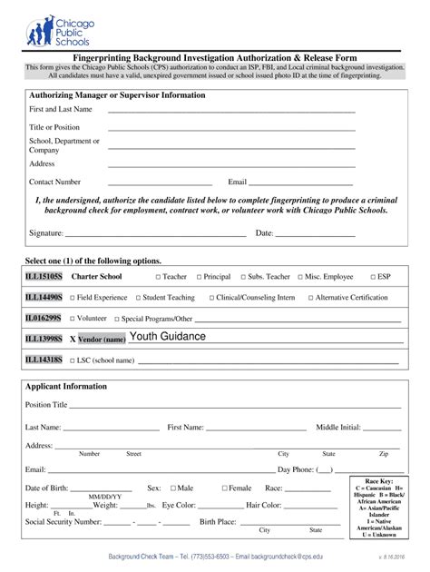 Fillable Online Cps Tb And Background Check Forms Fax Email Print