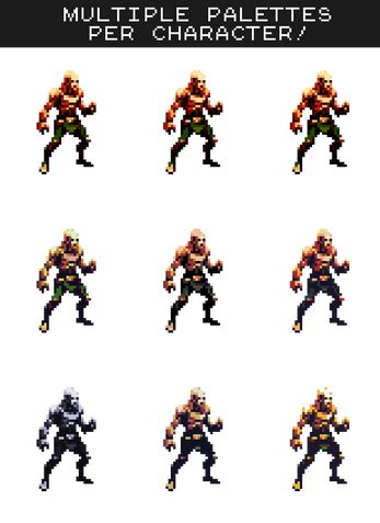 400+ Pixel Art RPG Character Sprites Battlers Pack by indieartifex