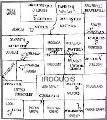 ILLINOIS GENEALOGY EXPRESS - IROQUOIS COUNTY, ILLINOIS