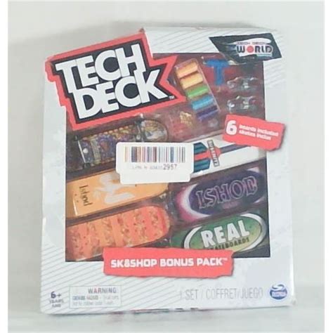 TECH DECK SKATEBOARD TOY - SKATE SHOP BONUS PACK - LIMITED EDITION