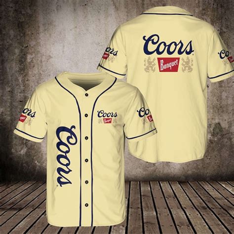 Coors Banquet Jersey Etsy