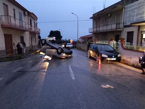 Capo DOrlando Incidente Allincrocio Di San Martino Nessun Ferito