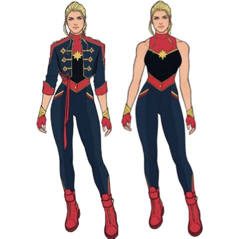 Captain Marvel News On Twitter Captain Marvel Dons A New Official