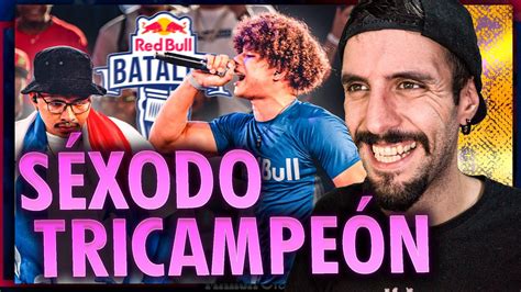 Reaccionando A EXODO LIRICAL Vs INDICO FINAL Red Bull Batalla