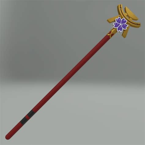 Genshin Impact Yae Miko Gohei Wand Stick D Model D Printable Cgtrader