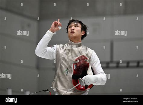 hong kongs ryan choi celebrates winning   fencing world cup
