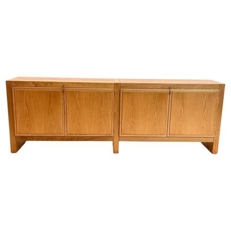 Belgisches Mid Century Modern Sideboard Aus Eiche Von Van Den Bergh