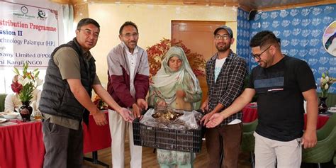 Baseej E Zarat And Rangul Organic Promote Floriculture In Kargil With