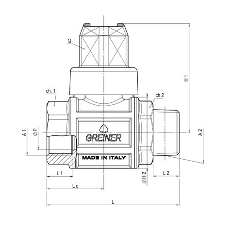 Greiner S P A Divisione Rubinetteria Valvola A Sfera Acqua A