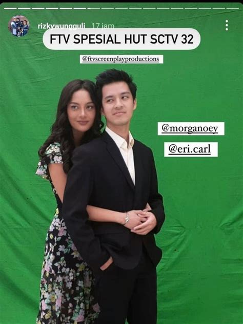 Dikabarkan Dekat Ini Potret Erika Carlina Dan Morgan Oey Yang Main Ftv Bareng Hot Liputan