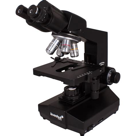 Levenhuk 850b Binocular Microscope 110v Matte Black 24611 Bandh