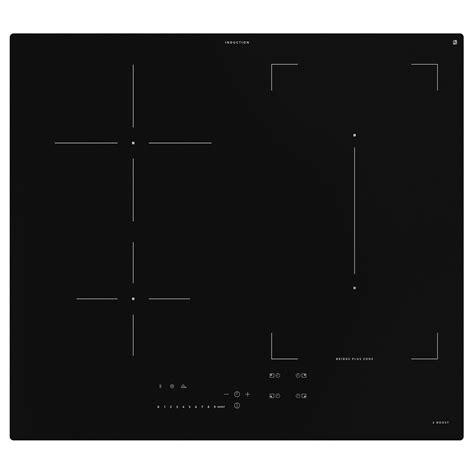 Kolstan Induction Hob Ikea 500 Black 58 Cm Ikea