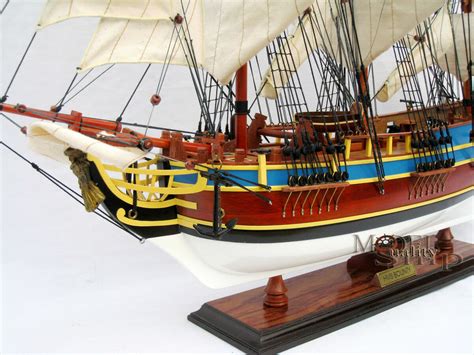 HMS Bounty Handcrafted Model Ship Painted - Quality Model Ships