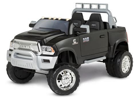 Kid Trax Ram Dually Volt Battery Powered Ride On Toy Black