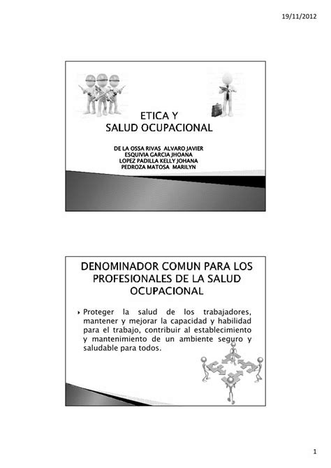 Pdf Etica Y Salud Ocupacional Dokumen Tips