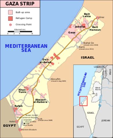 Maps of the Middle East and the Gaza Strip | CIE