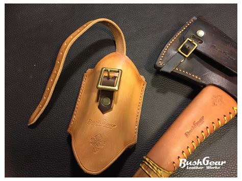 Leather Axe Molle Belt Loop Holster