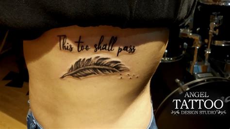 this too shall pass tattoo - YouTube