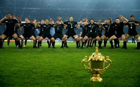 New Zealand Haka After Rwc 2015 Final