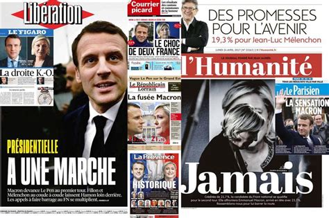 Présidentielle Le Duel Macron Le Pen En Une De La Presse Française