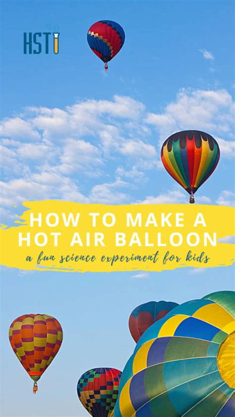 How To Make A Hot Air Balloon DIY Mini Hot Air Balloon Project