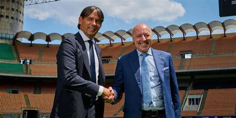 Inter Marotta Conferma Simone Inzaghi Resta Al