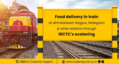 Food Delivery In Train At Ahmedabad Nagpur Malegaon Stations Irctc