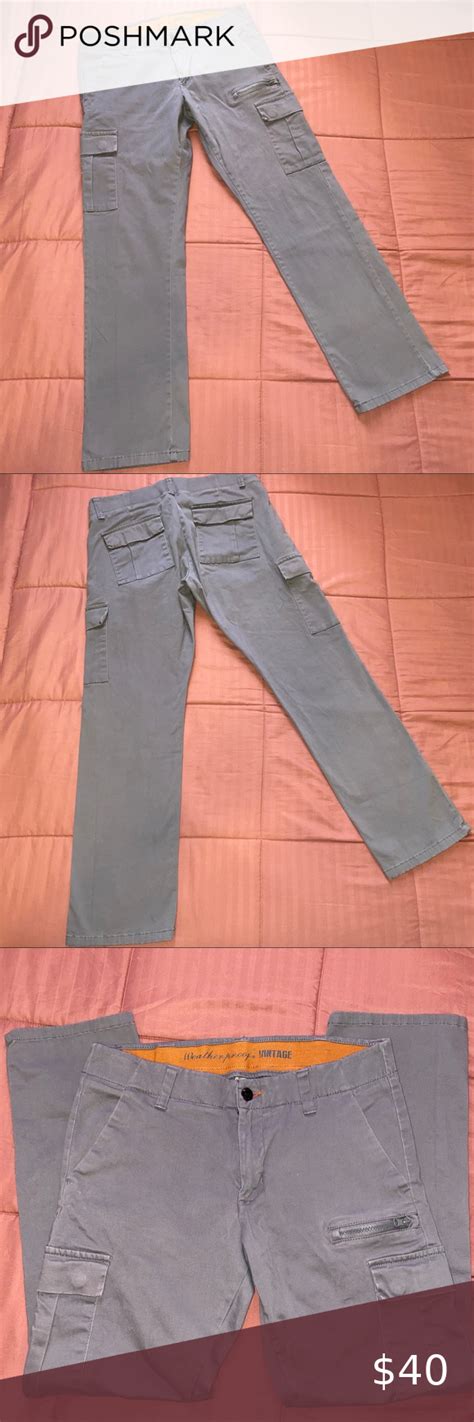 Weatherproof Vintage Cargo Pants Khaki Cargo Pants Cargo Pants Mens