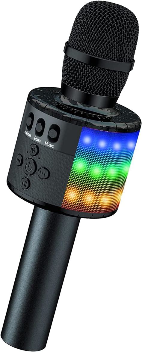 Bonaok Micr Fono Karaoke Bluetooth Micr Fono Inal Mbrico Karaoke Con