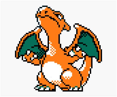 Charizard Sprite Pokemon Gold Png Pngrow The Best Porn Website