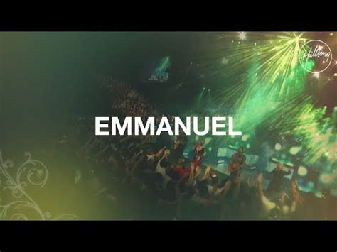 Emmanuel Lyrics - Hillsong